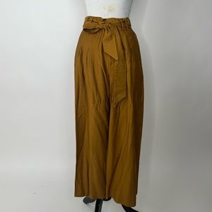 Zara paperbag waist pants